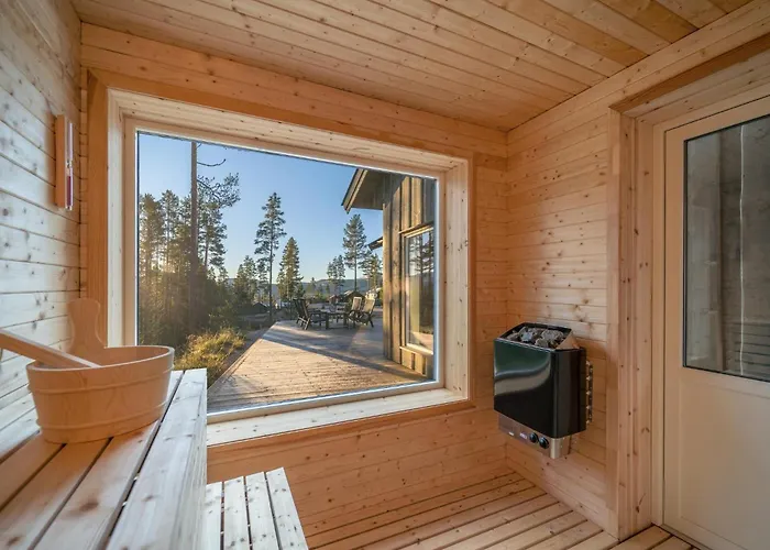 Semesteranläggning (resort) Jörd 8p With Sauna Hot Tub